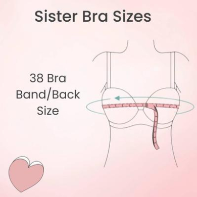 Sister Bra Sizes For 38 Bra Band Size